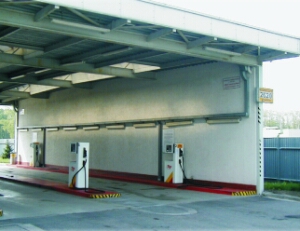 Čerpací stanice v areálu MHD HK