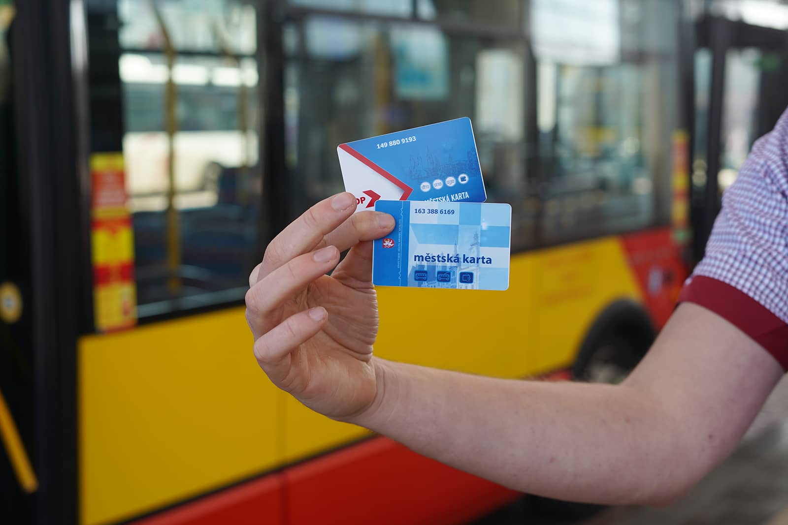 Městská karta MHD Hradec Králové